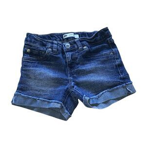 Levi's Kid's Denim Shorty Shorts